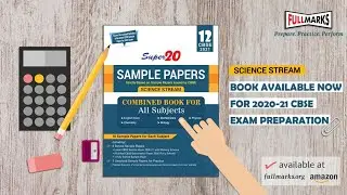 Review Video of Super20 Sample Papers for Class 12 Science Stream (Combined book for all subjects)
