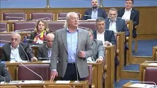 Andrija Mandić - Niko nikad nije bio napadnut od DPS kao DF, Skup&scaron;tina CG, 15.02.2018.