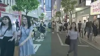 From flat to cinematic. Color grading transformation.