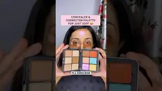 The best concealer palette for just 320₹ 🤩 #trending #ashortaday #makeup #amazonfinds #beauty #hack