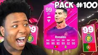 100 FUTTIES Packs Chose My FC 24 Team!
