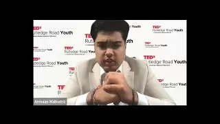 Youth Diplomacy: Leading Today, Shaping Tomorrow | Armaan Malhotra | TEDxRutlege Road Youth