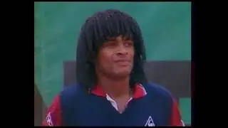 French Open 1983 1R - Anders Jarryd v Yannick Noah