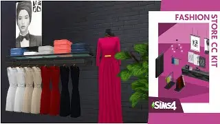 CREATE REALISTIC CLOTHING STORES WITH THIS NEW CC KIT! 👚👖