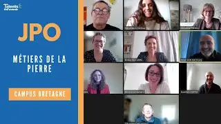 JPO Métiers de la pierre : Témoignages d'ancien apprentis - Campus Bretagne
