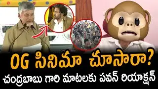 AP CM Chandrababu Powerful Words on Dy CM Pawan Kalyan & OG Movie | Santhubabu Yellapu