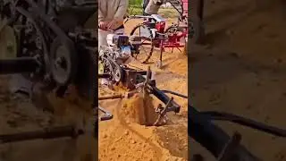 plowing a rice field or field with good tools or machines#shorts #trending #youtubeshorts #viral