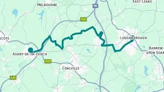 Arriva Service: LC16, Loughborough - Ashby [FULL ROUTE]