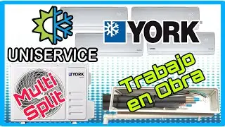 MULTI SPLIT YORK 10.500 WATTS  + PREINSTALACIONES
