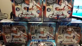 БЕЗУМНЫЕ ХИТЫ!!! Обновление Topps Chrome 2024 года 6. Мегабоксы против стоимости хобби. Доказател...