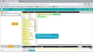 learning how to use blocks in app lab .link:code.org(part1)