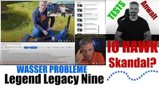 IO HAWK WASSERTEST Video - Legacy | Legend | Nine - Versucht IO HAWK Wasserprobleme zu vertuschen?