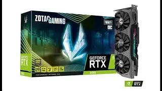 ZOTAC Gaming GeForce RTX 3080 Trinity OC LHR 12GB GDDR6X 384-bit 19 Gbps PCIE 4.0 Gaming Graphics...