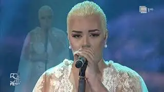Xhesika Polo - M&euml; mbron (Acoustic) LIVE | Festivali i K&euml;ng&euml;s 59, Night 1 | Albania Eurovision 2021