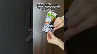 How to create your magic paper animal #funny #craft #papercraft #illusion