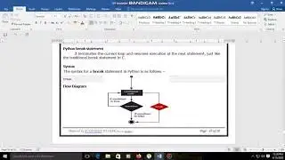 Python - break and Continue statements by Naveen