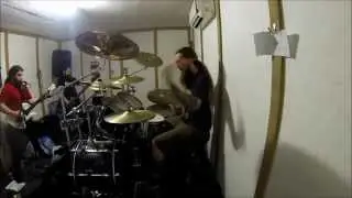 POSTMORTEM - Doom Creeper Rehearsal Drum cam