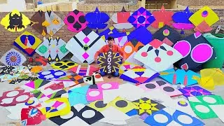 New Kite's Stock 2023 Basant Challenge ||Types Of Patang Baz