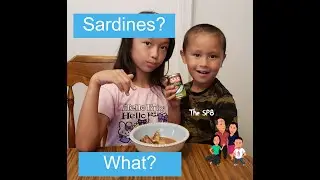 FIL AM KIDS EATING FILIPINO SARDINES | The Sp8