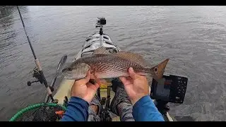 Kayak Fishing Docks and Grass Flats for Redfish - Choctawhatchee Bay near Destin FL
