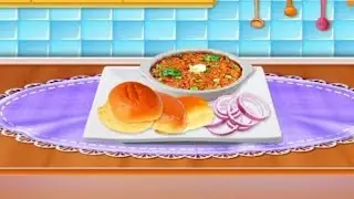 Pav Bhaji maker game|cooking game |kitchen set game|