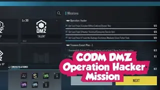 CODM DMZ Operation Hacker Mission Complete