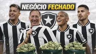 URGENTE! NOTÍCIA IMPORTANTE! ASSINOU COM O BOTAFOGO! REFORÇOS A CAMINHO DO BOTAFOGO! BOTAFOGO HOJE