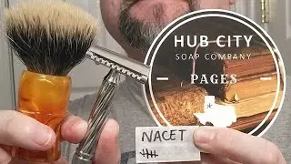 Just A Shave: Fatip Lo Storto - Gillette Nacet (7) - Hub City Pages - DG B9A Bristle Ornge 24