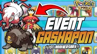 POCKET PIXEL  | NEW KODE REDEEM ANNIVERSARY & EVENT GASHAPON