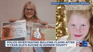 Police investigating bullying claims after girl's suicide in Sumner County