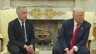 Trump meets Canadian Prime Minister on tariffs