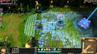 League of Legends Botmatch 'Ezreal'  -  testing render settings