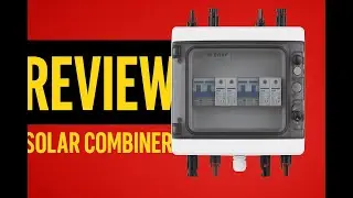 Review - Solar Combiner Box,Wall-Mounted Combiner Box Circuit Breaker for Solar Panels wi