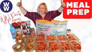 Приготовление еды на неделю 😋 Овсянка с корицей и яблоками на ночь | Паста «Слоппи Джо» | Наборы ...
