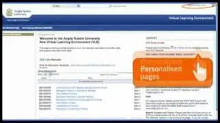 Virtual Learning Environment Demonstration