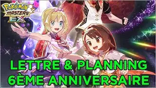 D&Eacute;J&Agrave; LE MEILLEUR ANNIVERSAIRE ?! | LETTRE ET PLANNING DU 6&Egrave;ME ANNIVERSAIRE | POK&Eacute;MON MASTERS EX FR.