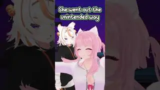 Mysteli Takes the Hit #envtubers #vtuber #rekson #catgirl #vrchat #mysteli #twitch