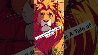 The Lion and Mouse: A Tale of Friendahip #LionAndMouse #FriendshipTale #AnimalFable