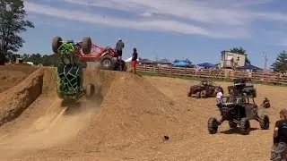 BOUNCER & RZR- DOUBLE BACKFLIP!