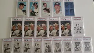 PSA Reveal O Pee Chee Clemente Mays Mantle Twins DiMaggio Yaz Spahn Carew Blue Exhibit Foxx Grove
