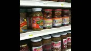 Inside a Middle Eastern Food Market