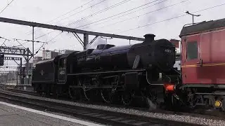 Black 5 45212 Leeds Station 31st December 2024