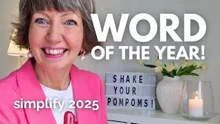Personal Growth Motivation! Word of the Year 2025