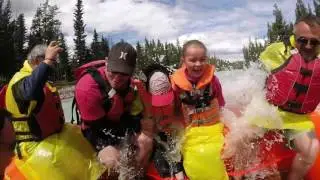 Family Raft Tour with Jasper Raft Tours