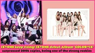 Netizen Buzz | IZONE keep rising IZONE debut Album 'COLORIZ' surprassed 200k copies