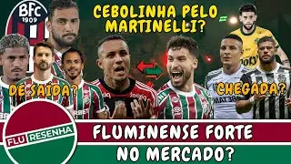 FLU NO MERCADO E FLAMENGO DE OLHO NO MARTINELLI?