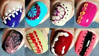 Easy Nail Art Designs Compilation 💅 | Beautiful Water Marble & Floral Nail Art |@beautyofnails8190 