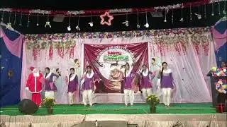 #Sandhadi5Neku telusa oranna #2025 Christmas Eve (Dance by BSC 2nd year's) Satyam College Of Nursing