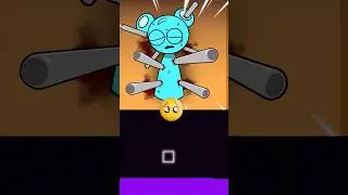 Poor Pinky and Sky... 💔💔💔😭😭 | @GummyDoraAni | Bouncing Square #sprunki