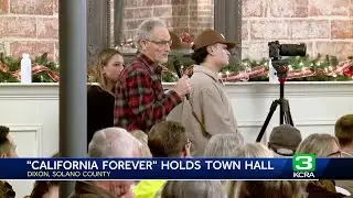 'California Forever' holds town hall in Dixon